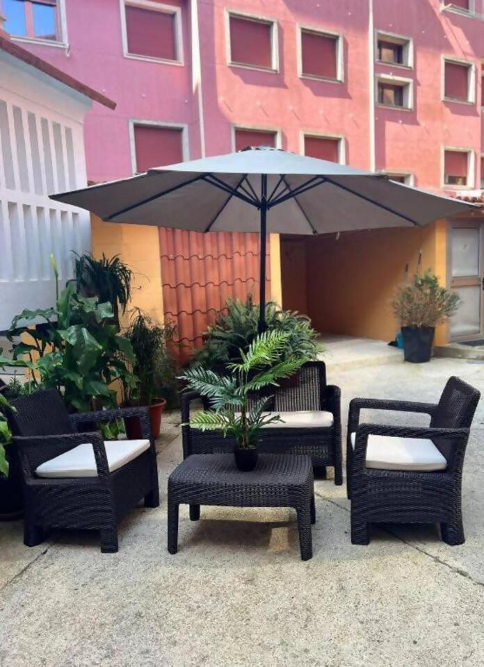 Apartamento Centroplaya Bueu Luaran gambar
